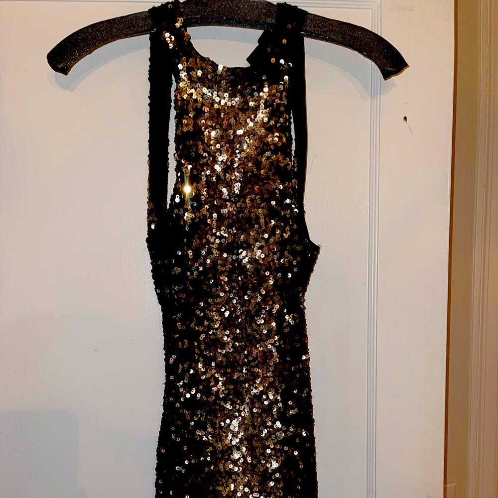 A formal ball gown